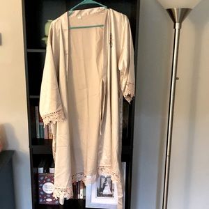 B-Monogrammed Robe From Etsy